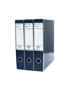 Registrator A4 sa metalnim ojačanjem plastificiran teget uski