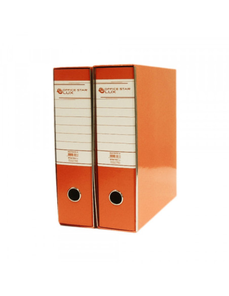 Registrator A4 sa metalnim ojačanjem plastificiran narandžasti š...