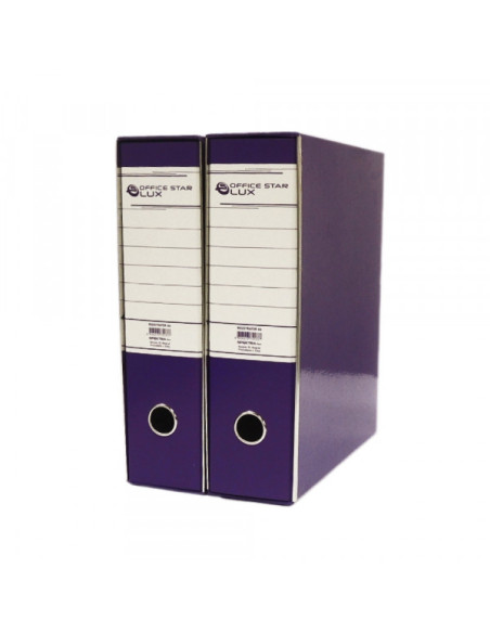 Registrator A4 sa metalnim ojačanjem plastificiran ljubičasti ši...