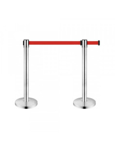 Stub barijera AM 7520 hrom, 90cm sa trakom 2,5m 2