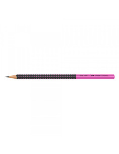 Grafitna olovka Faber Castel GRIP B Two Tone 517011 crna-pink