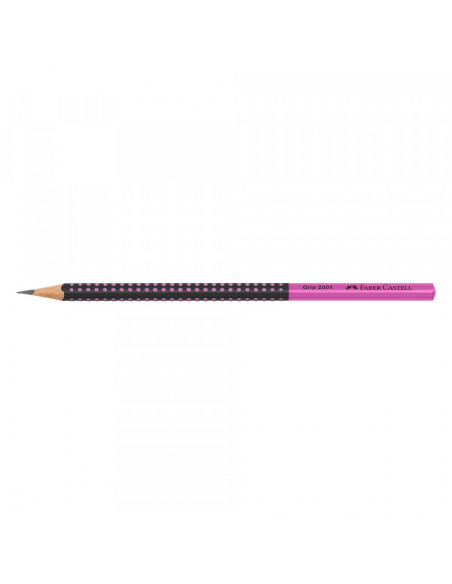 Grafitna olovka Faber Castel GRIP B Two Tone 517011 crna-pink Grafitna olovka Faber Castel GRIP B Two Tone 517011 crna-pink