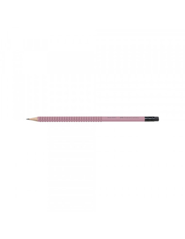 Grafitna olovka Faber Castel GRIP B sa gumicom rose 217237