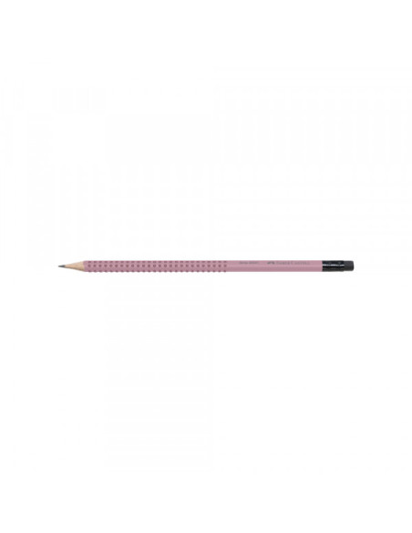 Grafitna olovka Faber Castel GRIP B sa gumicom rose 217237 Grafitna olovka Faber Castel GRIP B sa gumicom rose 217237