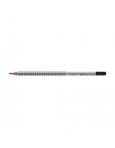 Grafitna olovka Faber Castel GRIP HB sa gumicom siva 117200 (12605)