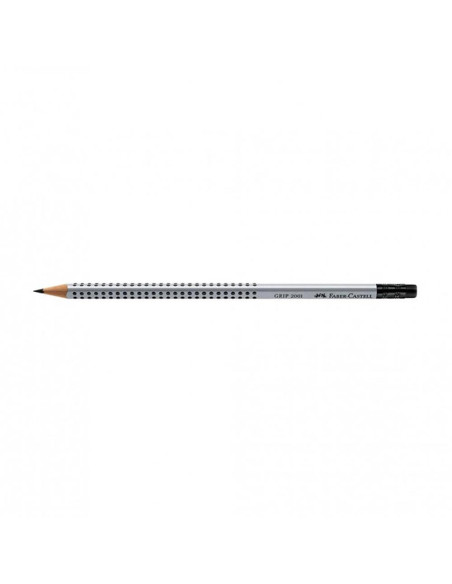 Grafitna olovka Faber Castel GRIP HB sa gumicom siva 117200 (12605) Grafitna olovka Faber Castel GRIP HB sa gumicom siva 117200 (12605)