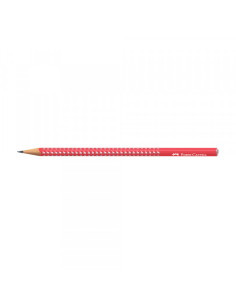 Grafitna olovka Faber Castel GRIP HB Sparkle candy cane red 118240