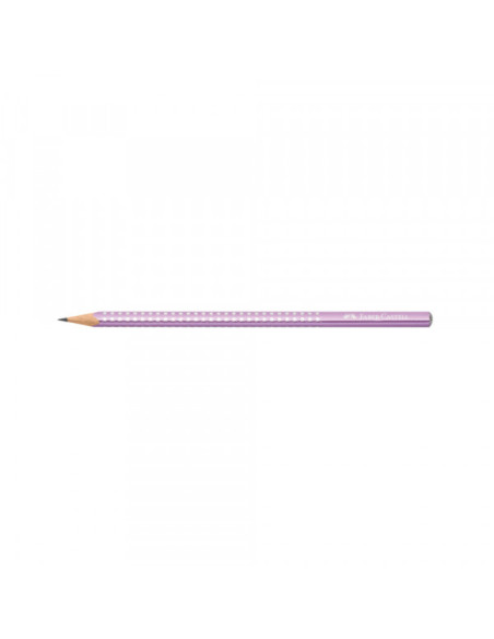 Grafitna olovka Faber Castel GRIP HB Sparkle 118263 violet metallic
