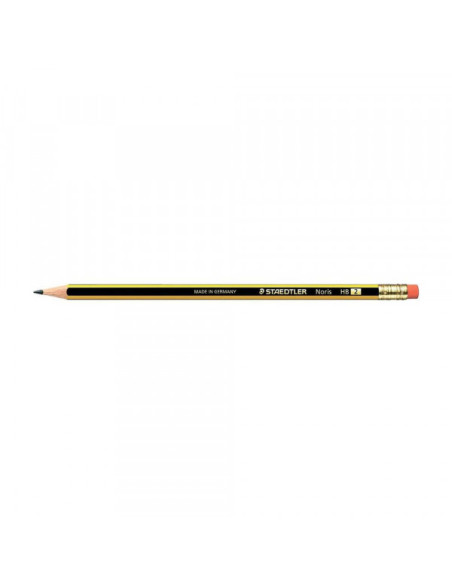 Grafitna olovka STAEDTLER Noris HB sa gumicom Grafitna olovka STAEDTLER Noris HB sa gumicom