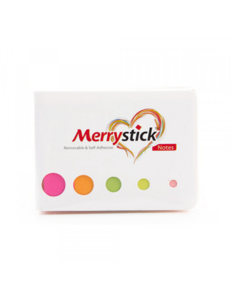 Page marker 15mm x50mm NEON /5x25 lista/ Merry 596030