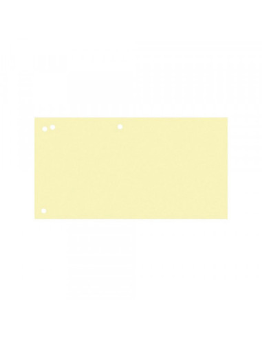 Pregradni karton skraćeni HL 230x100mm 190g 1/100 žuti