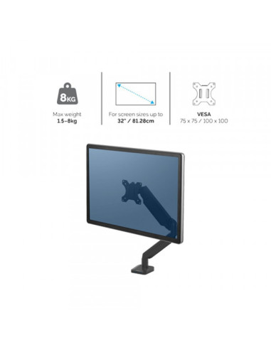 Nosač monitora Fellowes Platinum series Single sivi 8056401