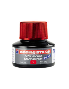 Refil za board marker Edding BTK 25 ml Crveni