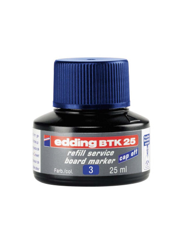 Refil za board marker Edding BTK 25 ml Plavi