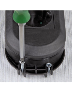 Produžni kabl Hama 1,5m 6 utičnica, sklopka, crni 2