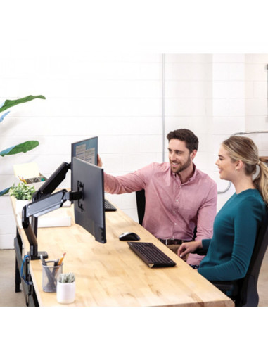 Nosač monitora Fellowes Platinum series dual 8056501 sivi