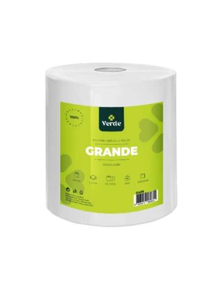 Ubrus dvoslojni jumbo VERDE Grande 600g Ubrus dvoslojni jumbo VERDE Grande 600g