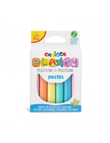 Plastelin Carioca 1/6 pastel 42174