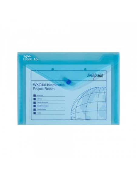 Fascikla pismo Snopake Polyfile A5, plava Fascikla pismo Snopake Polyfile A5, plava