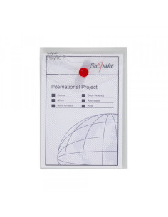 Fascikla pismo Snopake Polyfile P Superline Clear A6
