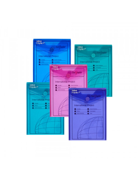 Fascikla pismo Snopake Polyfile P Electra A6 Fascikla pismo Snopake Polyfile P Electra A6