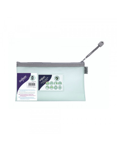 Fascikla sa zipom Snopake EVA Pastel sa proširenjem ameriken, plava