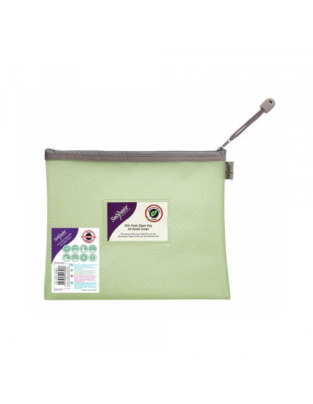 Fascikla sa zipom Snopake EVA Pastel sa proširenjem A5, zelena Fascikla sa zipom Snopake EVA Pastel sa proširenjem A5, zelena