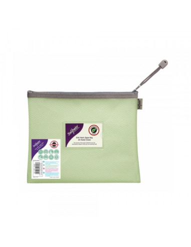 Fascikla sa zipom Snopake EVA Pastel sa proširenjem B4, zelena