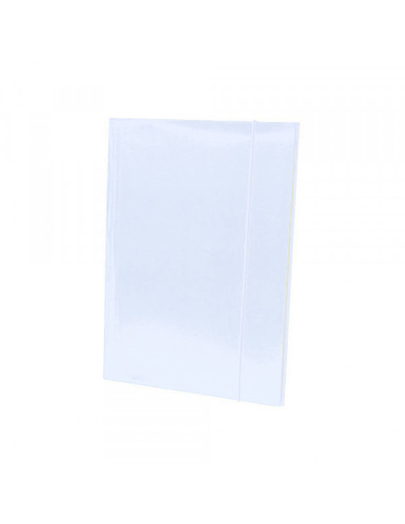 Fascikla plastificirana sa gumicom 600g bela