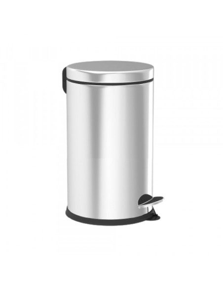Kanta za otpatke sa pedalom INOX 12 lit (visina 370mm, prečnik 250mm) Kanta za otpatke sa pedalom INOX 12 lit (visina 370mm, prečnik 250mm)