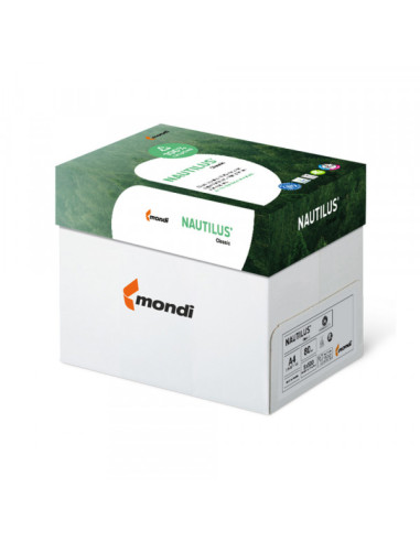 Fotokopir papir Mondi Nautilus A4 80gr100- reciklirani 1/500