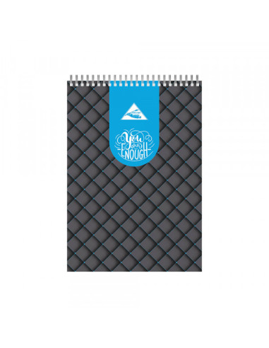 Blok za beleške A5 spirala (kraća strana) sitan karo