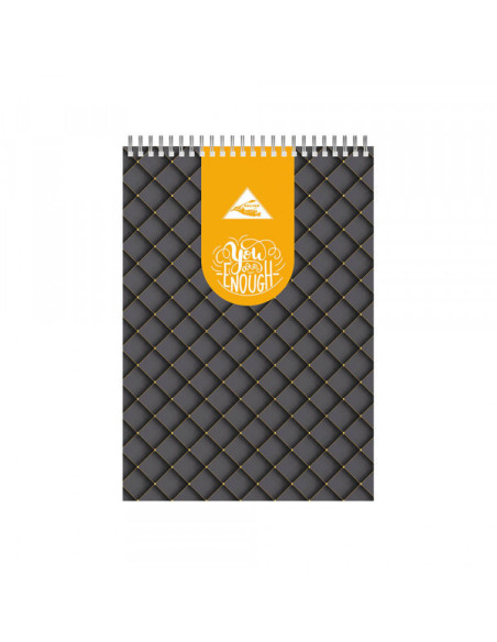 Blok za beleške A4 spirala (kraća strana) sitan karo