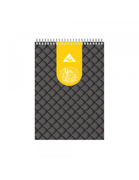 Blok za beleške A4 spirala (kraća strana) sitan karo