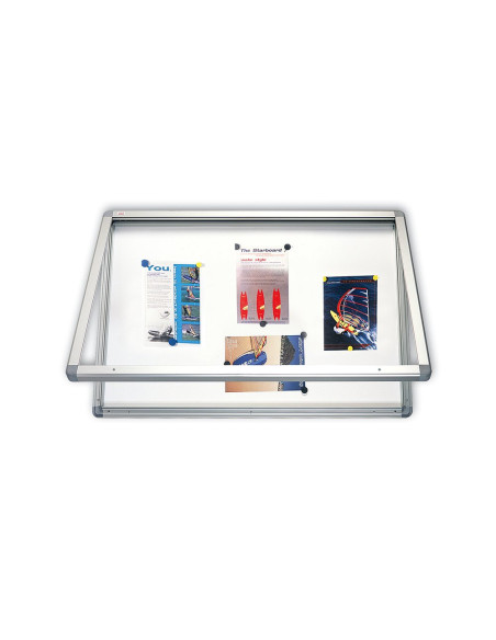 Tabla oglasna 2x3 GS196 sa vratima i inbus ključem, bela magnetna ...