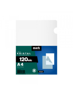 L Folija 120 mic 1/50 MARK sjajna 220x310mm