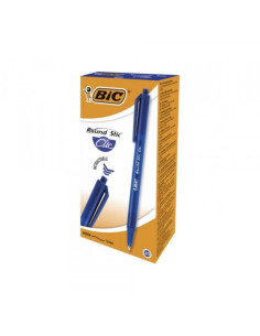 Hemijska olovka Bic Round stick click plava 2