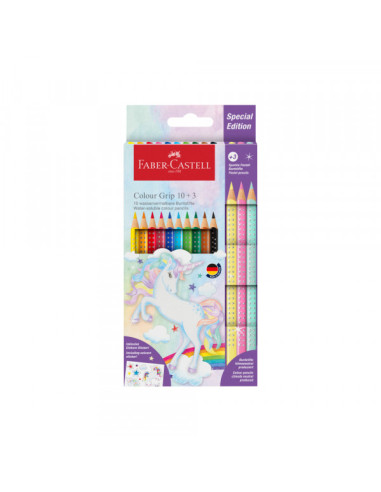 Drvene bojice Faber Castell GRIP 1/10 Unicorn+3 Sparkle 2015420