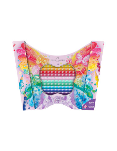 Drvene bojice Faber Castell Sparkle Leptir met.kut.1/20 201971