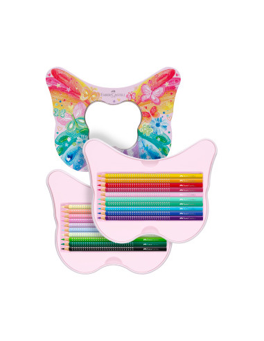 Drvene bojice Faber Castell Sparkle Leptir met.kut.1/20 201971