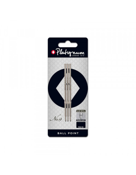 Refil uložak za hemijsku olovku Platignum No.9, blister 3 komada, ...