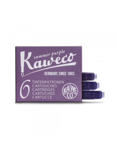 Patrone za naliv pero Kaweco 1/6 Summer purple