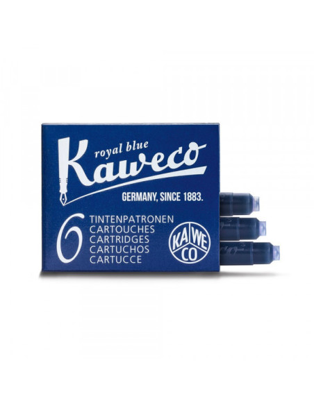 Patrone za naliv pero Kaweco 1/6 Royal blue
