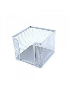 Kutija za papir žičana 10,5 x 10,5 x 7cm siva