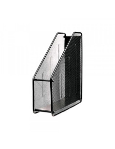 Polica za dokumenta uspravna žičana crna