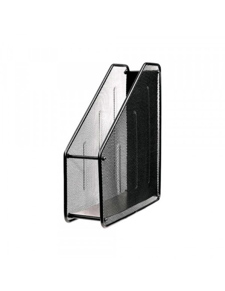 Polica za dokumenta uspravna žičana crna