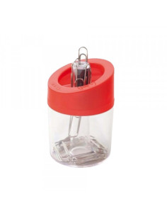 Kutija za spajalice MAS 802 crvena