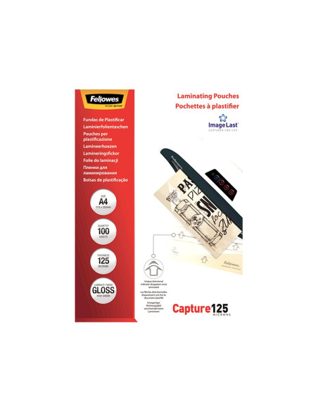 Folija za plastifikaciju FELLOWES 5307407 - A4 125 mic