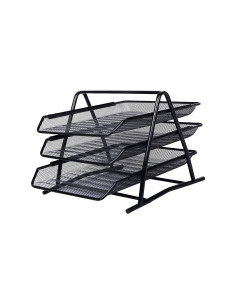 Polica žičana crna 1/3