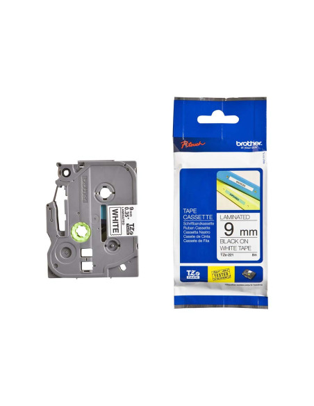 TZe-221 crna na belo 9mm TZe-221 crna na belo 9mm